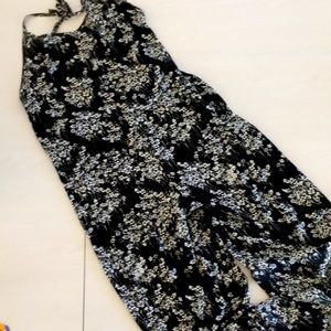 Black & white jumpsuit